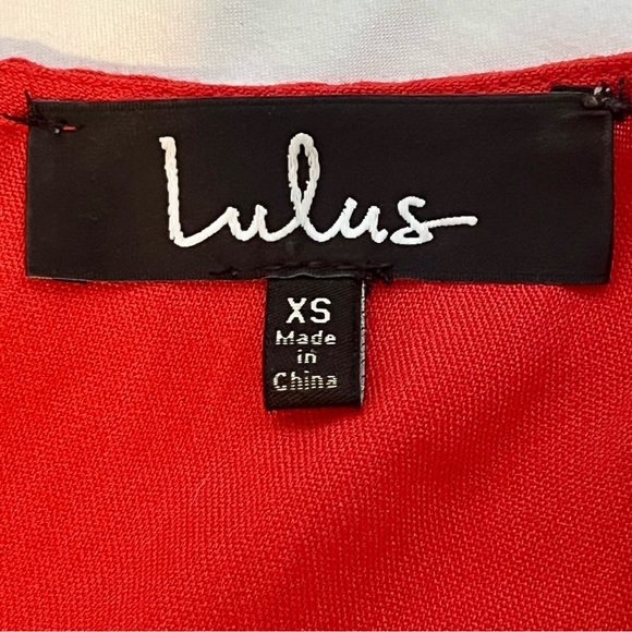 Chic La Vie Coral Red Wide-Leg Jumpsuit - Picture 2 of 7